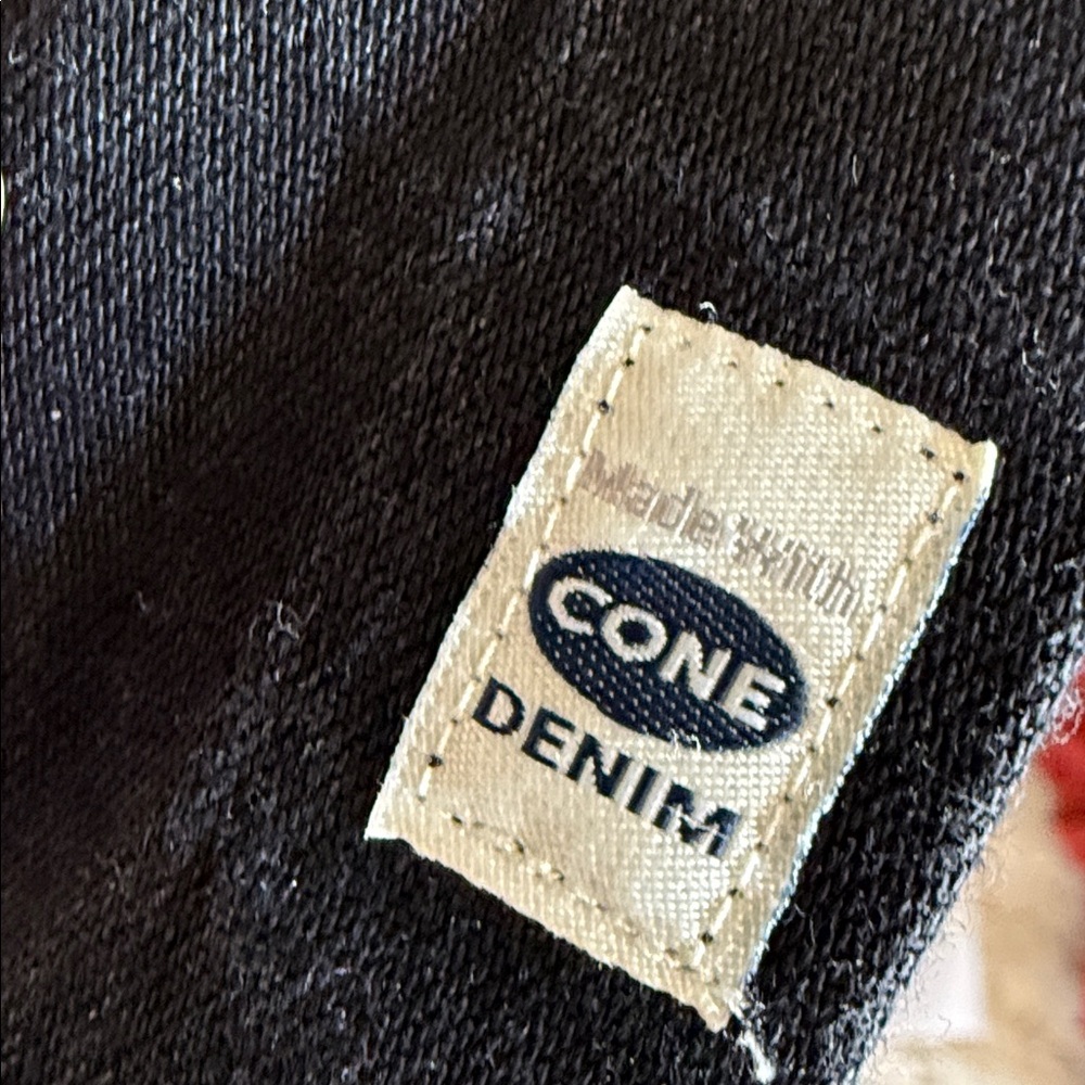 Levi's Black western button down size small cone … - image 4